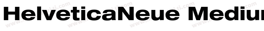 HelveticaNeue MediumEx字体转换